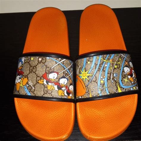 gucci slides donald duck|gucci donald duck slippers.